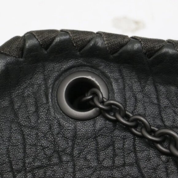 Bottega Veneta Pebbled Leather Chain Handbag - Picture 12 of 15